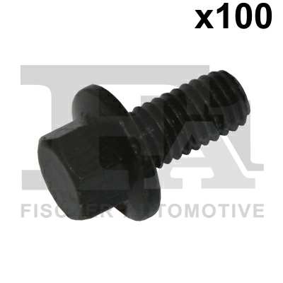 FA1 Nachrüstsatz, Klimaanlage 11236136 100pcs Paket, M6x1.0x12
Länge [mm]: 12, Gewindemaß: M6 x 1,0, Schlüsselweite: 8 mm, Festigkeitsklasse: 8.8