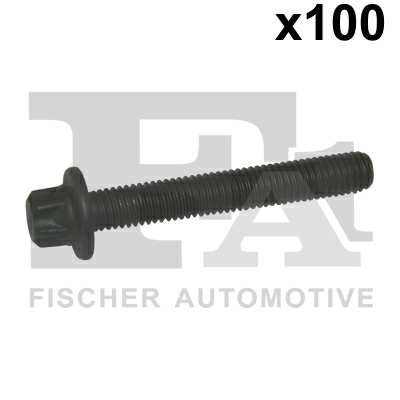 FA1 Nachrüstsatz, Klimaanlage 11236256 100pcs -Paket, M8x1,25x55, 6 Hanger External TORX
Länge [mm]: 55, Gewindemaß: M8x1,25, Schlüsselweite: E12
