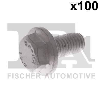FA1 Nachrüstsatz, Klimaanlage 11235976 100pcs Paket, M10x20
Länge [mm]: 20, Gewindemaß: M10x1,5, Schrauben-/Mutternausführung: mit Bund, Schraubenkopf-/Mutternprofil: Sechskant, Festigkeitsklasse: 10.9, DIN-Normen (Schrauben): DIN 6921 (Sechskantschrauben mit Flansch)