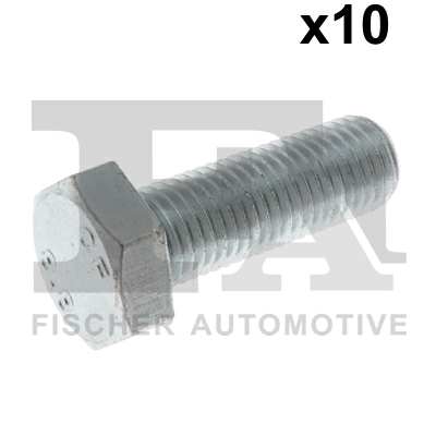 FA1 Nachrüstsatz, Klimaanlage 11235999 10pcs Pack, M12X1.5x35
Länge [mm]: 35, Gewindemaß: M12x1,5, Festigkeitsklasse: 8.8, DIN-Normen (Schrauben): DIN 961 (Sechskantschraube mit Feingewinde bis Kopf )