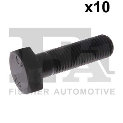 FA1 Nachrüstsatz, Klimaanlage 11236047 10pcs Pack, M10x1,25x35
Länge [mm]: 35, Gewindemaß: M10x1,25, Festigkeitsklasse: 10.9, DIN-Normen (Schrauben): DIN 960 (Sechskantschrauben mit Schaft), wahlweise: