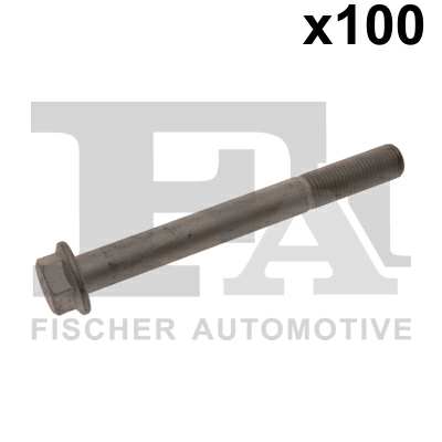 FA1 Nachrüstsatz, Klimaanlage 11236022 100pcs Pack, M14x130
Länge [mm]: 130, Gewindemaß: M14x1,5, Schrauben-/Mutternausführung: mit Bund, Schraubenkopf-/Mutternprofil: Sechskant, Festigkeitsklasse: 10.9, DIN-Normen (Schrauben): DIN 6921 (Sechskantschrauben mit Flansch)