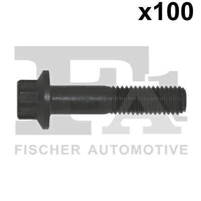 FA1 Nachrüstsatz, Klimaanlage 11236268 100pcs -Paket, M10x1.5x45, 12 Außenhügel externe TORX
Länge [mm]: 45, Gewindemaß: M10x1,5, Schraubenkopf-/Mutternprofil: Zwölfkant, Festigkeitsklasse: 10.9, Schlüsselweite: M12