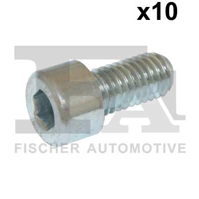 FA1 Nachrüstsatz, Klimaanlage 11236099 10pcs Pack, M8X16
Länge [mm]: 16, Gewindemaß: M8x1,25, DIN-Normen (Schrauben): DIN 912 (Zylinderschrauben, Innensechskant), Festigkeitsklasse: 8.8