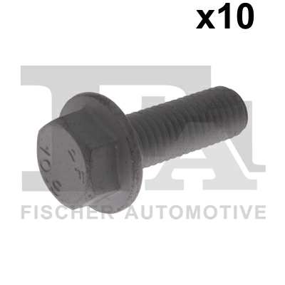 FA1 Nachrüstsatz, Klimaanlage 11235979 10pcs Pack, M10x30
Länge [mm]: 30, Gewindemaß: M10x1,5, Schrauben-/Mutternausführung: mit Bund, Schraubenkopf-/Mutternprofil: Sechskant, Festigkeitsklasse: 10.9, DIN-Normen (Schrauben): DIN 6921 (Sechskantschrauben mit Flansch)