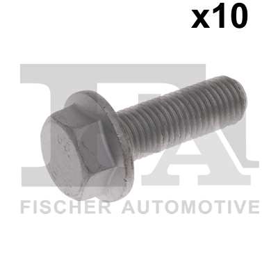 FA1 Nachrüstsatz, Klimaanlage 11236065 10pcs Pack, M10x1,25x30
Länge [mm]: 30, Gewindemaß: M10x1,25, Schrauben-/Mutternausführung: mit Bund, Schraubenkopf-/Mutternprofil: Sechskant, Festigkeitsklasse: 10.9, DIN-Normen (Schrauben): DIN 6921 (Sechskantschrauben mit Flansch)