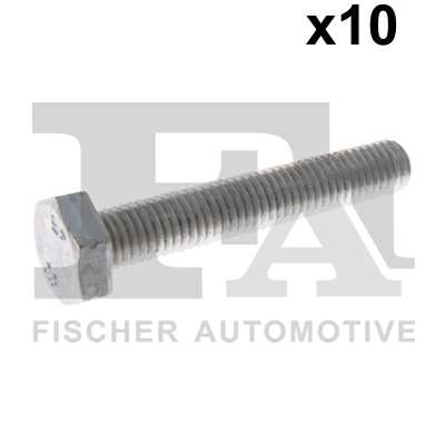 FA1 Nachrüstsatz, Klimaanlage 11235943 10pcs Pack, M10x60
Länge [mm]: 60, Gewindemaß: M10x1,5, DIN-Normen (Schrauben): DIN 933 (Sechskantschrauben mit Gewinde bis Kopf), Festigkeitsklasse: 8.8