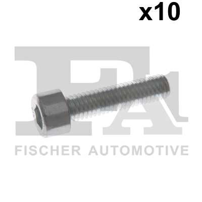 FA1 Nachrüstsatz, Klimaanlage 11236091 10pcs Pack, M6x25
Länge [mm]: 25, Gewindemaß: M6x1,0, DIN-Normen (Schrauben): DIN 912 (Zylinderschrauben, Innensechskant), Festigkeitsklasse: 8.8