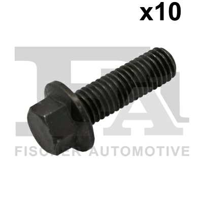 FA1 Nachrüstsatz, Klimaanlage 11236163 10pcs Paket, M8x1,25x25
Länge [mm]: 25, Gewindemaß: M8x1,25, Schlüsselweite: 10 mm, Festigkeitsklasse: 10.9, Material: Chrom-Molybdänstahl