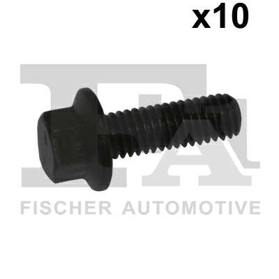FA1 Nachrüstsatz, Klimaanlage 11236141 10pcs Pack, M6x1.0x18
Länge [mm]: 18, Gewindemaß: M6x1,0, Schlüsselweite: 8 mm, Festigkeitsklasse: 10.9