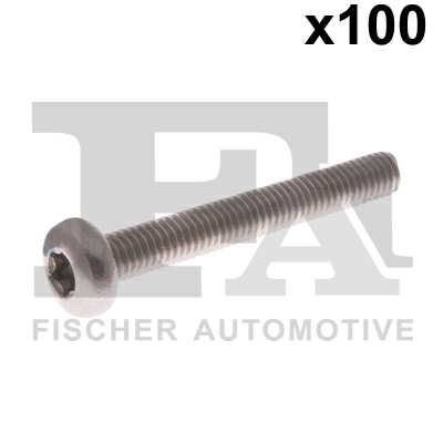 FA1 Nachrüstsatz, Klimaanlage 11236190 100pcs -Paket, M6x1.0x45, 6 Hanger Interior TORX
Länge [mm]: 45, Gewindemaß: M6x1,0, DIN/ISO: ISO 14583, Schlüsselweite: T30, Schraubenkopf-/Mutternprofil: Innen-Torx