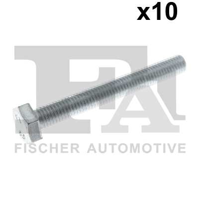 FA1 Nachrüstsatz, Klimaanlage 11235955 10pcs Pack, M10x80
Länge [mm]: 80, Gewindemaß: M10x1,5, DIN-Normen (Schrauben): DIN 933 (Sechskantschrauben mit Gewinde bis Kopf), Festigkeitsklasse: 8.8