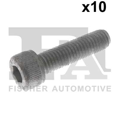 FA1 Nachrüstsatz, Klimaanlage 11236109 10pcs Pack, M8X30
Länge [mm]: 30, Gewindemaß: M8x1,25, DIN-Normen (Schrauben): DIN 912 (Zylinderschrauben, Innensechskant), Festigkeitsklasse: 12.9