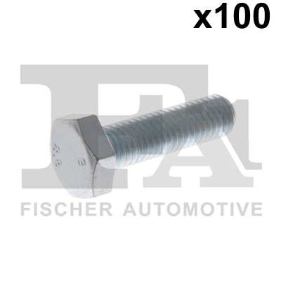 FA1 Nachrüstsatz, Klimaanlage 11235916 100pcs Pack, M10x35
Länge [mm]: 35, Gewindemaß: M10x1,5, DIN-Normen (Schrauben): DIN 933 (Sechskantschrauben mit Gewinde bis Kopf), Festigkeitsklasse: 8.8
