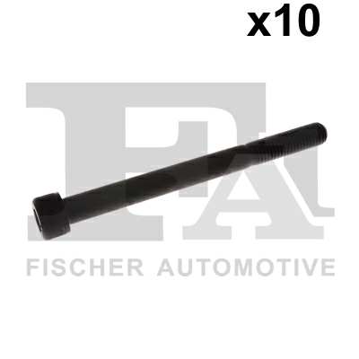 FA1 Nachrüstsatz, Klimaanlage 11236131 10pcs Pack, M10x1.5x110
Länge [mm]: 110, Gewindemaß: M10x1,5, DIN-Normen (Schrauben): DIN 912 (Zylinderschrauben, Innensechskant), Festigkeitsklasse: 12.9