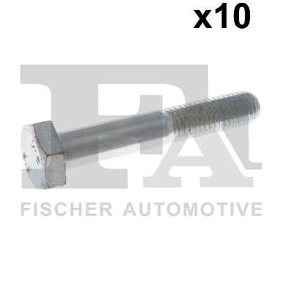 FA1 Nachrüstsatz, Klimaanlage 11235941 10pcs Pack, M10x60
Länge [mm]: 60, Gewindemaß: M10 x 1,5, DIN-Normen (Schrauben): DIN 931 (Sechskantschrauben mit Schaft), Festigkeitsklasse: 8.8