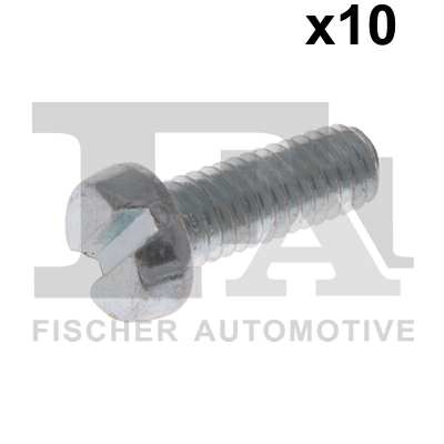 FA1 Nachrüstsatz, Klimaanlage 11236035 10pcs Pack, M6x1.0x16
Länge [mm]: 16, Gewindemaß: M6x1,0, DIN-Normen (Schrauben): DIN 84 (Zylinderschrauben mit Schlitz)