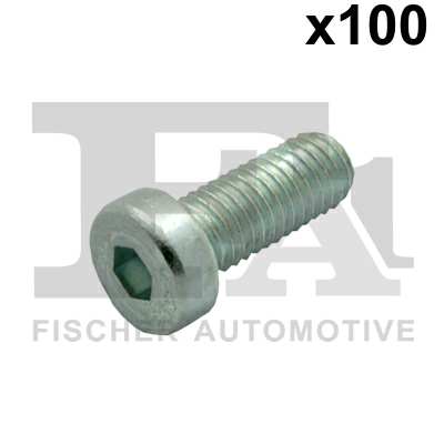 FA1 Nachrüstsatz, Klimaanlage 11236104 100pcs Pack, M8X20
Länge [mm]: 20, Gewindemaß: M8x1,25, DIN-Normen (Schrauben): DIN 7984 (Zylinderschrauben, Innensechskant, niedriger Kopf), Festigkeitsklasse: 10.9