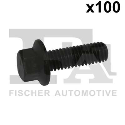 FA1 Nachrüstsatz, Klimaanlage 11236142 100pcs Paket, M6x1.0x18
Länge [mm]: 18, Gewindemaß: M6x1,0, Schlüsselweite: 8 mm, Festigkeitsklasse: 10.9