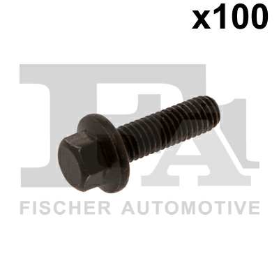 FA1 Nachrüstsatz, Klimaanlage 11236144 100pcs Pack, M6x1.0x20
Länge [mm]: 20, Gewindemaß: M6 x 1,0, Schlüsselweite: 8 mm, Festigkeitsklasse: 10.9