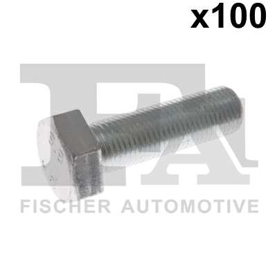 FA1 Nachrüstsatz, Klimaanlage 11236078 100pcs Paket, M12X1.25x40
Länge [mm]: 40, Gewindemaß: M12x1,25, Festigkeitsklasse: 8.8, DIN-Normen (Schrauben): DIN 961 (Sechskantschraube mit Feingewinde bis Kopf )
