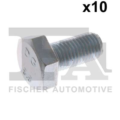FA1 Nachrüstsatz, Klimaanlage 11236037 10pcs Pack, M10x1,25x20
Länge [mm]: 20, Gewindemaß: M10x1,25, Festigkeitsklasse: 8.8, DIN-Normen (Schrauben): DIN 961 (Sechskantschraube mit Feingewinde bis Kopf )