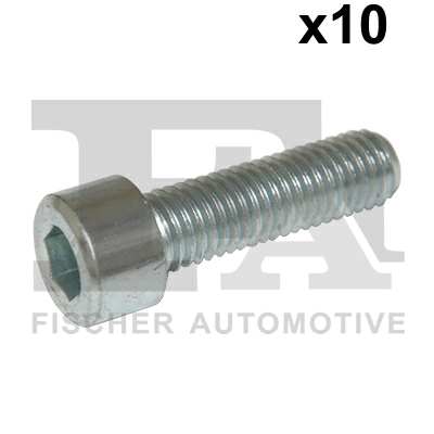 FA1 Nachrüstsatz, Klimaanlage 11235995 10pcs Pack, M10x35
Länge [mm]: 35, Gewindemaß: M10x1,5, DIN/ISO: ISO 4762, Festigkeitsklasse: 8.8