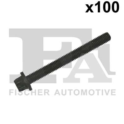FA1 Nachrüstsatz, Klimaanlage 11236258 100pcs -Paket, M8x1,25x75, 6 Hanger External TORX
Länge [mm]: 75, Gewindemaß: M8x1,25, Schlüsselweite: E12