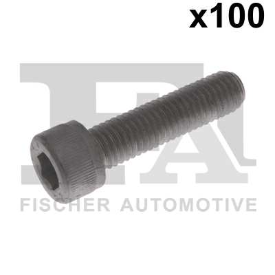 FA1 Nachrüstsatz, Klimaanlage 11236126 100pcs Paket, M10x1.5x40
Länge [mm]: 40, Gewindemaß: M10x1,5, DIN-Normen (Schrauben): DIN 912 (Zylinderschrauben, Innensechskant), Festigkeitsklasse: 12.9