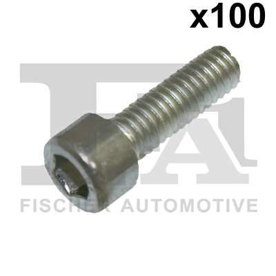 FA1 Nachrüstsatz, Klimaanlage 11236088 100pcs Pack, M6x18
Länge [mm]: 18, Gewindemaß: M6x1,0, DIN-Normen (Schrauben): DIN 912 (Zylinderschrauben, Innensechskant), Festigkeitsklasse: 8.8