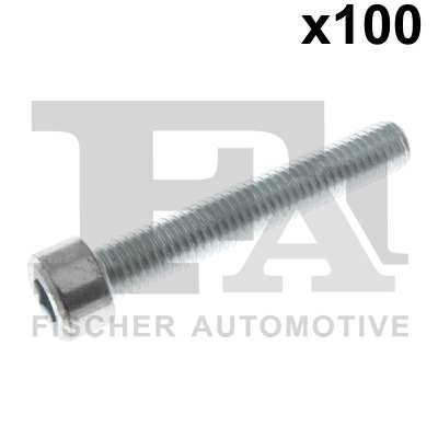 FA1 Nachrüstsatz, Klimaanlage 11236116 100pcs Pack, M8X50
Länge [mm]: 50, Gewindemaß: M8x1,25, DIN-Normen (Schrauben): DIN 912 (Zylinderschrauben, Innensechskant), Festigkeitsklasse: 8.8