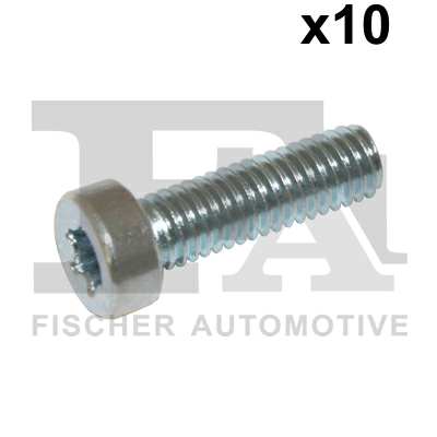 FA1 Nachrüstsatz, Klimaanlage 11236211 10pcs Pack, M6x1.0x20, 6 Kleiderbügel interne Turx
Länge [mm]: 20, Gewindemaß: M6x1,0, DIN/ISO: ISO 14580, Schraubenkopf-/Mutternprofil: Innen-Torx, Festigkeitsklasse: 8.8