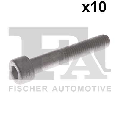 FA1 Nachrüstsatz, Klimaanlage 11236127 10pcs Pack, M10x1.5x60
Länge [mm]: 60, Gewindemaß: M10x1,5, DIN-Normen (Schrauben): DIN 912 (Zylinderschrauben, Innensechskant), Festigkeitsklasse: 10.9