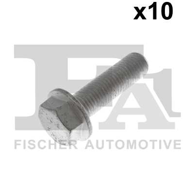FA1 Nachrüstsatz, Klimaanlage 11236067 10pcs Pack, M10x1,25x35
Länge [mm]: 35, Gewindemaß: M10x1,25, Schrauben-/Mutternausführung: mit Bund, Schraubenkopf-/Mutternprofil: Sechskant, Festigkeitsklasse: 10.9, DIN-Normen (Schrauben): DIN 6921 (Sechskantschrauben mit Flansch)