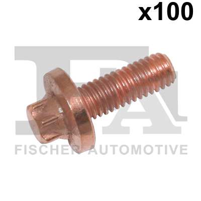 FA1 Nachrüstsatz, Klimaanlage 11236192 100pcs -Paket, M6x1.0x16, 6 Hanger External TORX
Länge [mm]: 16, Gewindemaß: M6x1,0, Schlüsselweite: E8, Flansch-O [mm]: 13,8