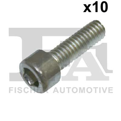 FA1 Nachrüstsatz, Klimaanlage 11236087 10pcs Pack, M6x18
Länge [mm]: 18, Gewindemaß: M6x1,0, DIN-Normen (Schrauben): DIN 912 (Zylinderschrauben, Innensechskant), Festigkeitsklasse: 8.8