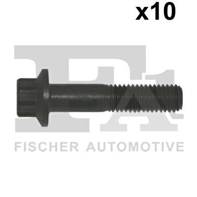 FA1 Nachrüstsatz, Klimaanlage 11236267 10PCS -Paket, M10x1.5x45, 12 Hanger External TORX
Länge [mm]: 45, Gewindemaß: M10x1,5, Schraubenkopf-/Mutternprofil: Zwölfkant, Festigkeitsklasse: 10.9, Schlüsselweite: M12