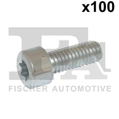 FA1 Nachrüstsatz, Klimaanlage 11236208 100pcs -Paket, M6x1.0x16, 6 Hanger Interior TORX
Länge [mm]: 16, Gewindemaß: M6x1,0, DIN/ISO: ISO 14580, Schraubenkopf-/Mutternprofil: Innen-Torx
