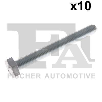FA1 Nachrüstsatz, Klimaanlage 11235957 10pcs Pack, M10x90
Länge [mm]: 90, Gewindemaß: M10x1,5, DIN-Normen (Schrauben): DIN 933 (Sechskantschrauben mit Gewinde bis Kopf), Festigkeitsklasse: 8.8