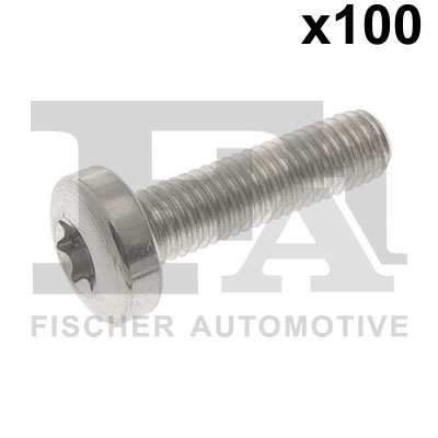FA1 Nachrüstsatz, Klimaanlage 11236246 100pcs -Paket, M8x1,25x30, 6 Hanger Interior TORX
Länge [mm]: 30, Gewindemaß: M8x1,25, DIN/ISO: ISO 14583, Schlüsselweite: T45, Schraubenkopf-/Mutternprofil: Innen-Torx