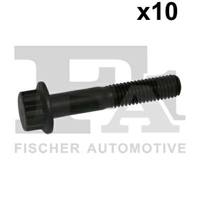 FA1 Nachrüstsatz, Klimaanlage 11236235 10PCS-Paket, M8x1,25x46, 12-Blatt, externes Torx
Länge [mm]: 46, Gewindemaß: M8x1,25, Schraubenkopf-/Mutternprofil: Zwölfkant, Außen-Torx, Festigkeitsklasse: 10.9, Schlüsselweite: M12