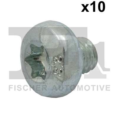 FA1 Nachrüstsatz, Klimaanlage 11236181 10pcs Pack, M6x1.0x6, 6 Kleiderbügel -Innenraum -Torx
Länge [mm]: 6, Gewindemaß: M6x1,0, DIN/ISO: ISO 14583, Schlüsselweite: T30, Schraubenkopf-/Mutternprofil: Innen-Torx