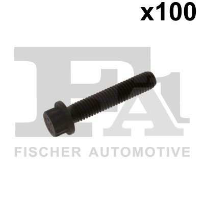 FA1 Nachrüstsatz, Klimaanlage 11236228 100pcs Paket, M8x1,25x40, 12 Blätter, externer Torx
Länge [mm]: 40, Gewindemaß: M8x1,25, Schraubenkopf-/Mutternprofil: Zwölfkant, Schlüsselweite: M10