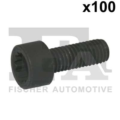FA1 Nachrüstsatz, Klimaanlage 11236232 100pcs -Paket, M8x1,25x22, 12 Externe TORX von Hanger
Länge [mm]: 22, Gewindemaß: M8x1,25, Schlüsselweite: S2M10