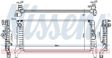 NISSENS Radiator 11243481 Cooling fins material: Aluminium, Core Depth [mm]: 22, Core Length [mm]: 682, Core Width [mm]: 299, Inlet O [mm]: 32,5, Outlet O [mm]: 32,5, Radiator type: Brazed cooling fins, Supplementary Article/Info 2: without expansion tank, Supplementary Article/Supplementary Info: without gasket/seal, Water Tank Material (radiator): Plastic 2.