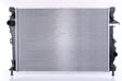 NISSENS Radiator 11243496 Cooling fins material: Aluminium, Core Depth [mm]: 16, Core Length [mm]: 670, Core Width [mm]: 467, Inlet O [mm]: 38, Outlet O [mm]: 38, Radiator type: Brazed cooling fins, Supplementary Article/Info 2: without expansion tank, Supplementary Article/Supplementary Info: without gasket/seal, Water Tank Material (radiator): Plastic 1.