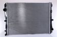 NISSENS Radiator 11243467 Cooling fins material: Aluminium, Core Depth [mm]: 26, Core Length [mm]: 640, Core Width [mm]: 498, Inlet O [mm]: 38,5, Outlet O [mm]: 38,5, Radiator type: Brazed cooling fins, Supplementary Article/Info 2: without cap, without expansion tank, Supplementary Article/Supplementary Info: with gaskets/seals, Water Tank Material (radiator): Plastic 1.