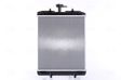 NISSENS Radiator 11243470 Cooling fins material: Aluminium, Core Depth [mm]: 26, Core Length [mm]: 375, Core Width [mm]: 327, Inlet O [mm]: 28,5, Outlet O [mm]: 28,5, Radiator type: Brazed cooling fins, Supplementary Article/Info 2: without expansion tank, Supplementary Article/Supplementary Info: without gasket/seal, Water Tank Material (radiator): Plastic 3.