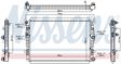 NISSENS Radiator 11243461 Cooling fins material: Aluminium, Core Depth [mm]: 26, Core Length [mm]: 650, Core Width [mm]: 439, Inlet O [mm]: 32,5, Outlet O [mm]: 32,5, Radiator type: Brazed cooling fins, Supplementary Article/Info 2: without expansion tank, Supplementary Article/Supplementary Info: without gasket/seal, Water Tank Material (radiator): Plastic 4.