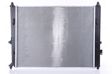 NISSENS Radiator 11243493 Cooling fins material: Aluminium, Core Depth [mm]: 25, Core Length [mm]: 550, Core Width [mm]: 437, Radiator type: Brazed cooling fins, Supplementary Article/Supplementary Info: with oil cooler, Water Tank Material (radiator): Plastic 4.